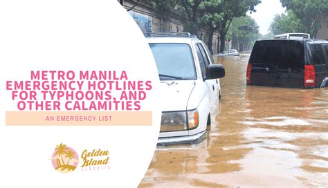 LIST: Emergency numbers for typhoons, other calamities .